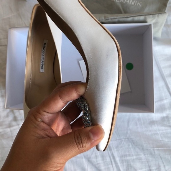 Hangisi Point Toe Pump White (37.5) - Picture 4 of 6